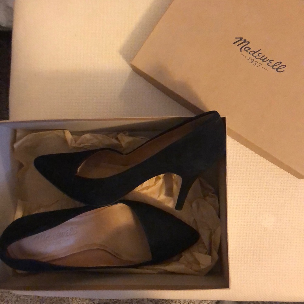 Madewell Suede Heel